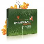 «Тримегавитал. Натуральный бета-каротин и облепиха», 30 капсул 500060
